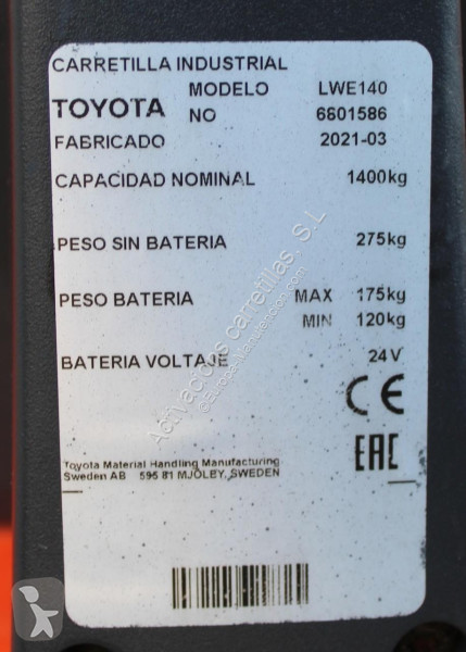 平台堆垛车 BT LWE140