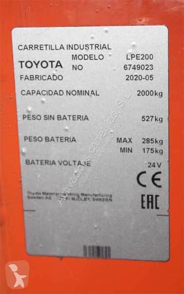 Raklapemelő BT LPE 200 Li-Ion