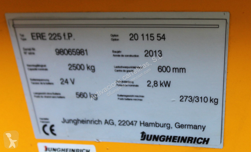منصة نقالة Jungheinrich