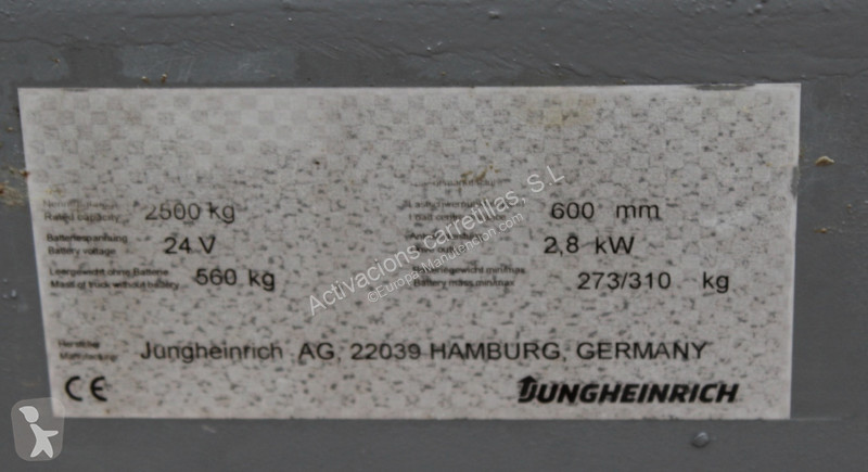 منصة نقالة Jungheinrich
