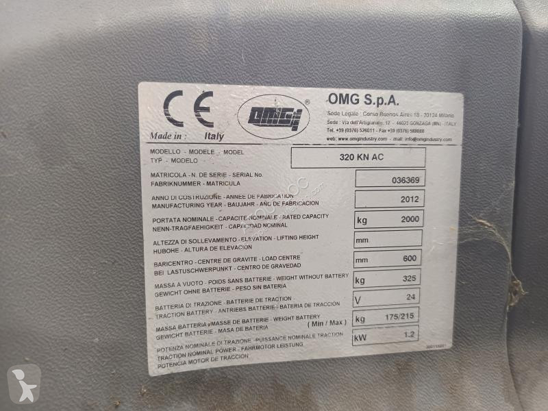 منصة نقالة OMG  320KN AC