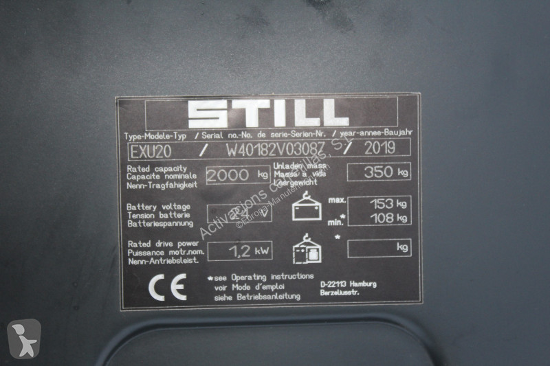 منصة نقالة Still 20S LI-ION