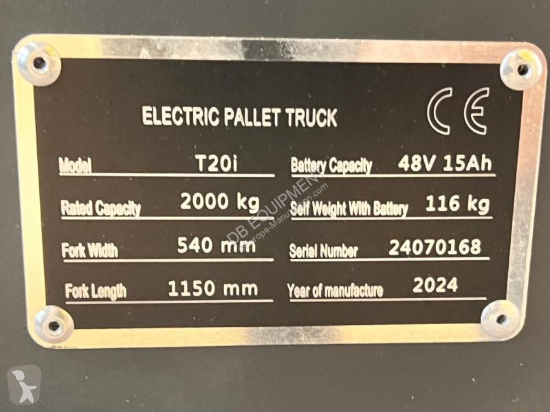 Transpaleta   Transpalette électrique 2T...