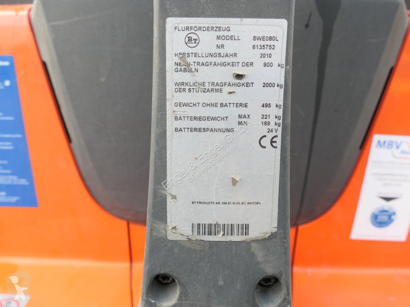 Stacker BT SWE 080 L