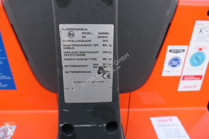 مرفاع شوكي BT SWE 080L Batterie 38/2020