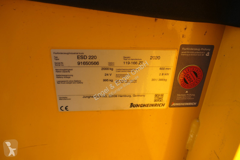مرفاع شوكي Jungheinrich ESD 220