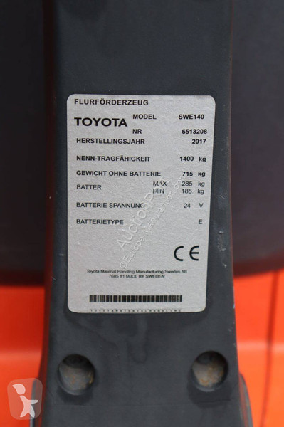 Stacker Toyota SWE140