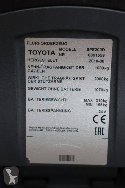 Stacker Toyota