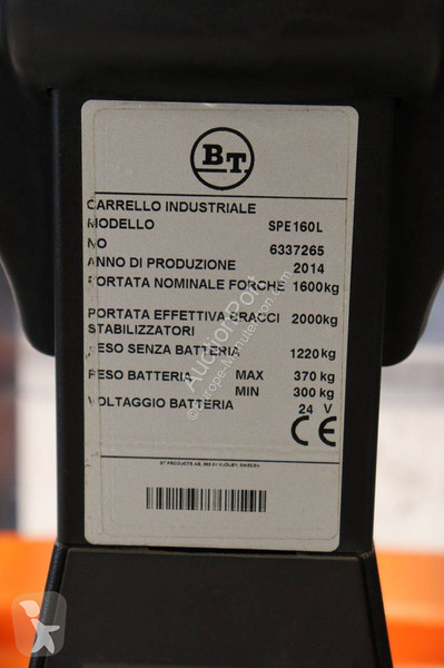 Apilador Cesab SPE160L