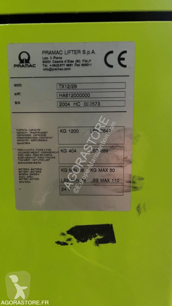 Stapelaar Pramac TX12/29
