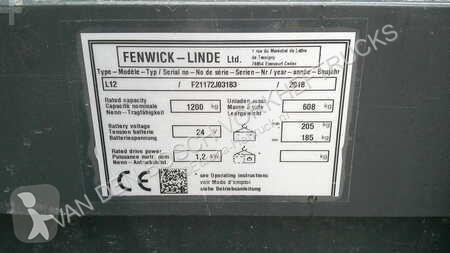 Electrotranspalet Linde