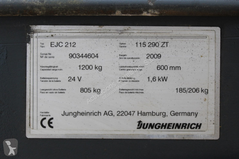 Gerbeur Jungheinrich 330 ZT