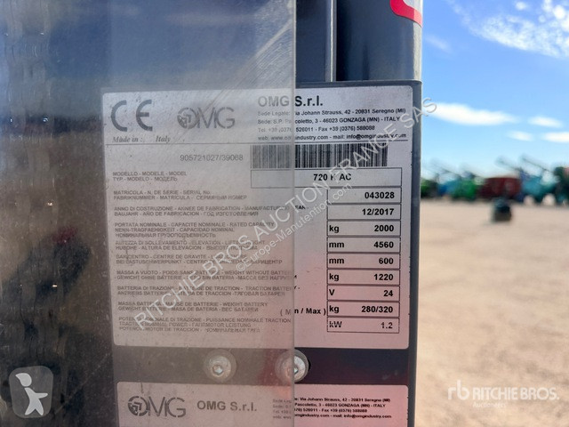 堆垛机 OMG  720KAC