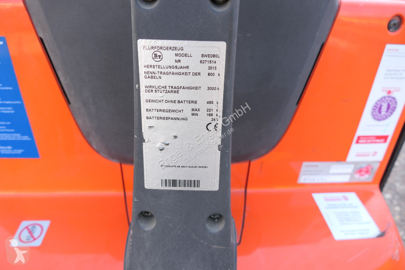 Apilador BT SWE 080L