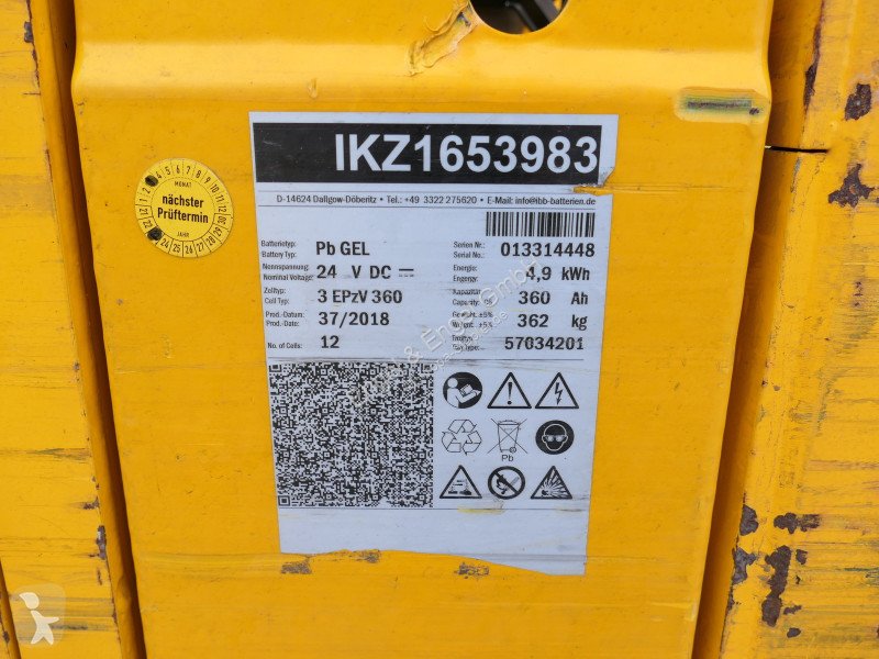 Gerbeur Jungheinrich ESE 220 Batterie 09/2018