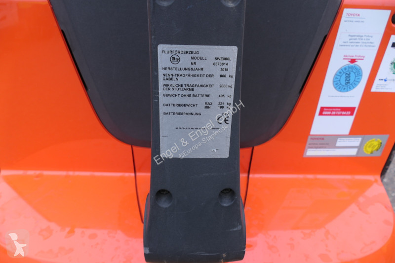 مرفاع شوكي BT SWE 080L Batterie 08/2023