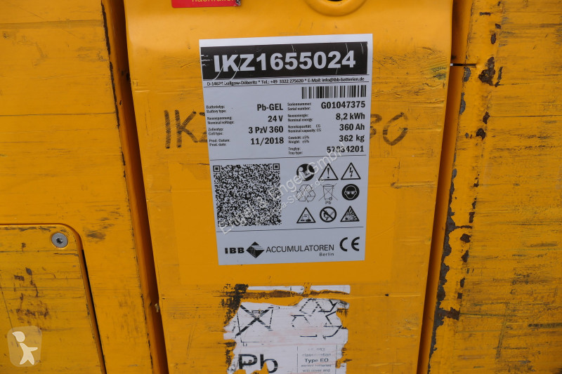 مرفاع شوكي Jungheinrich ESE 220 Batterie 11/2018