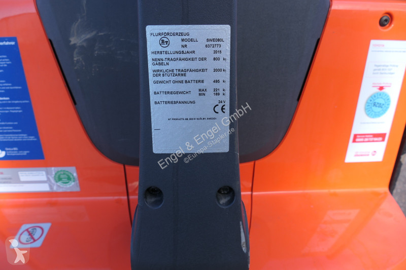 Stohovač BT SWE 080L Batterie 21/2025