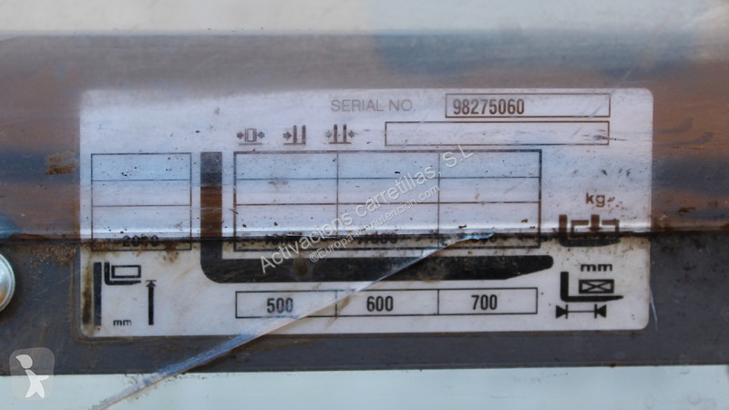 مرفاع شوكي Jungheinrich EJD 222 201 ZT LI-ION
