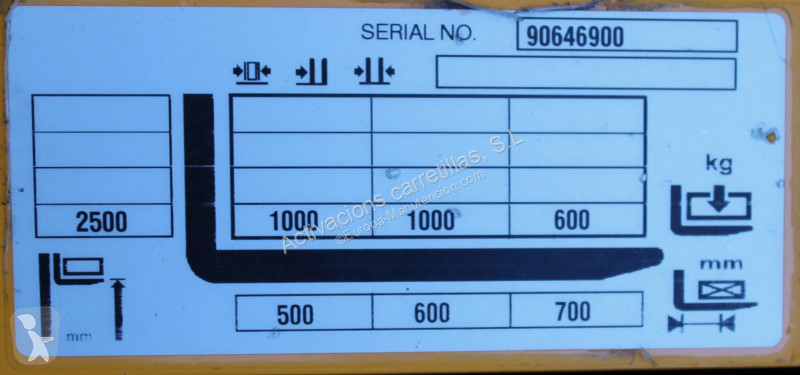 مرفاع شوكي Jungheinrich 250 ZT LI-ION