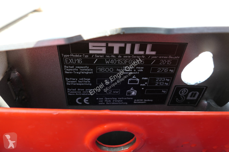 مرفاع شوكي Still EXU 16 Batterie 11/2022
