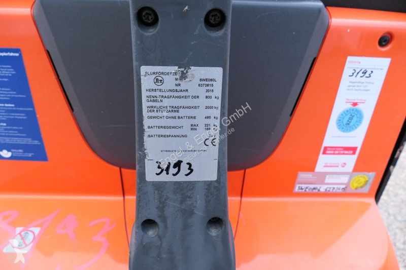 Apilador BT SWE 080L