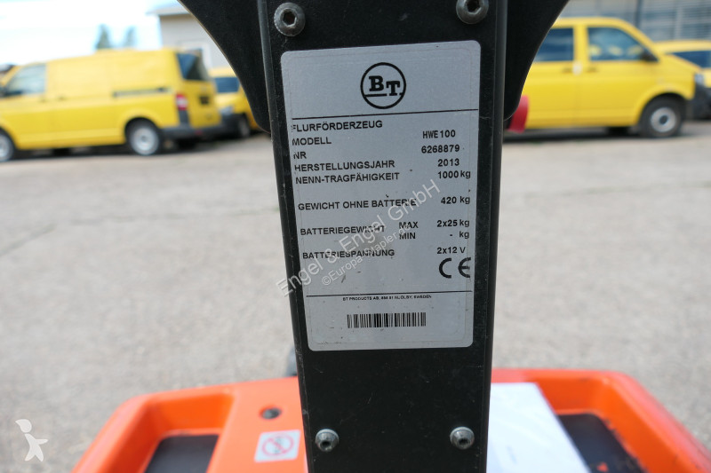 Stacker BT HWE 100 Elektro