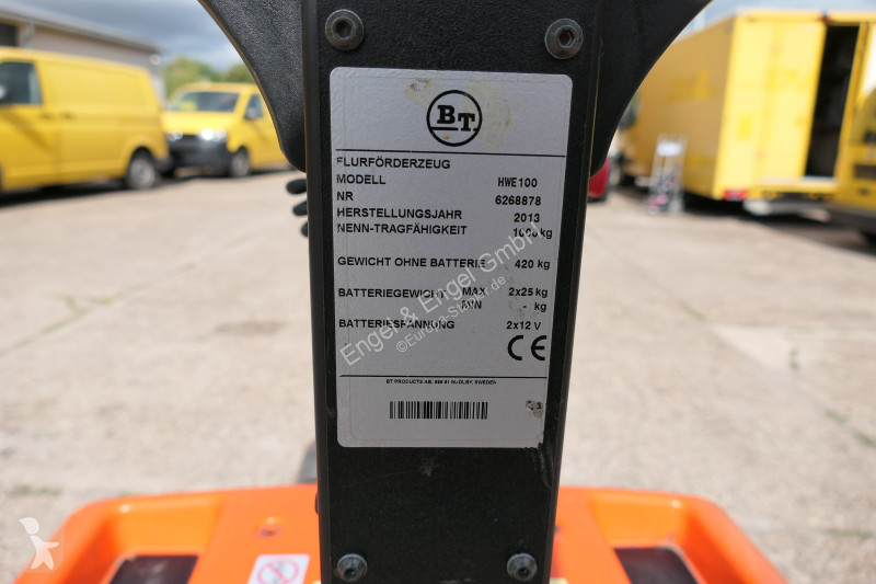 Apilador BT HWE 100 Elektro