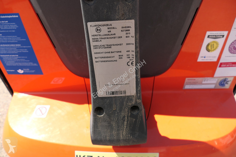 Stacker BT SWE 080L Batterie 15/2021