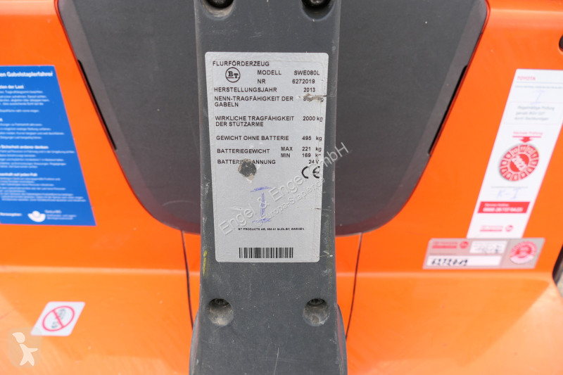Stacker BT SWE 080L Batterie 20/2020