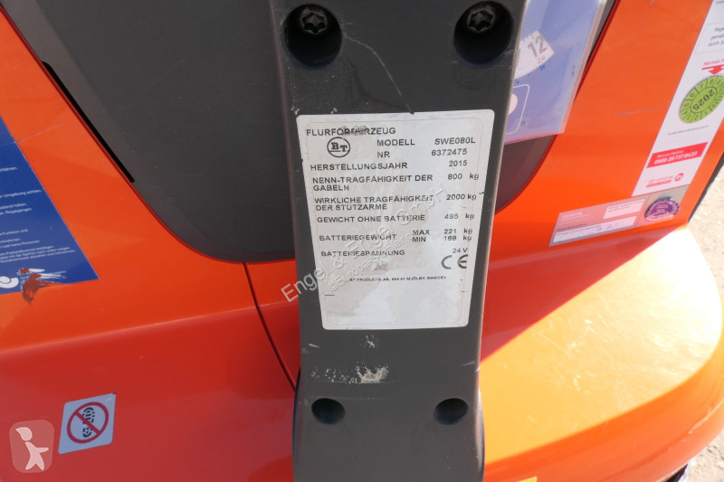 Apilador BT SWE 080L