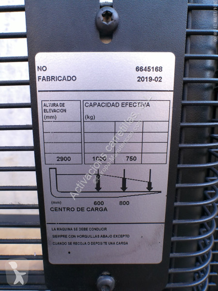 Apilador BT SWE 100