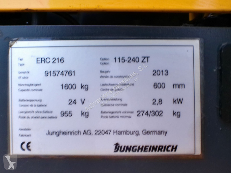 Gerbeur Jungheinrich 240 ZT