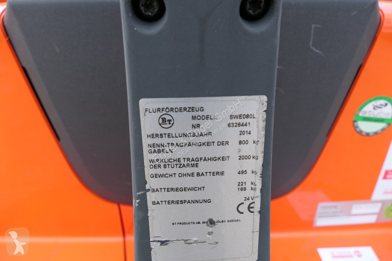 Stohovač BT SWE 080L Batterie 06/2019