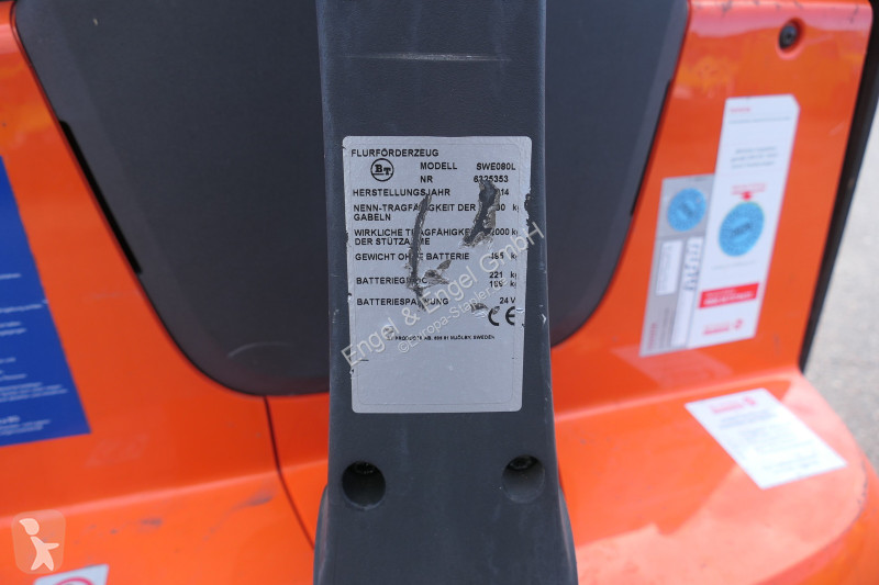 Stohovač BT SWE 080L Batterie 12/2021