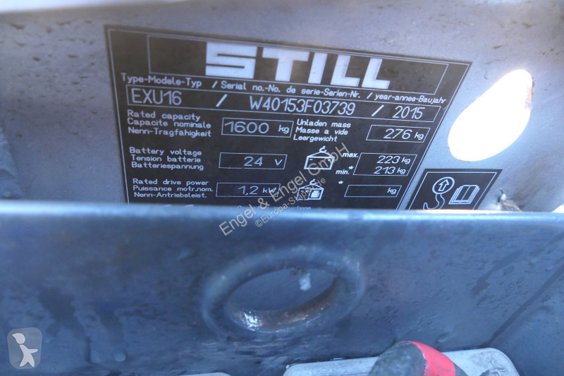 Штабелёр Still EXU 16 Batterie 29/2020