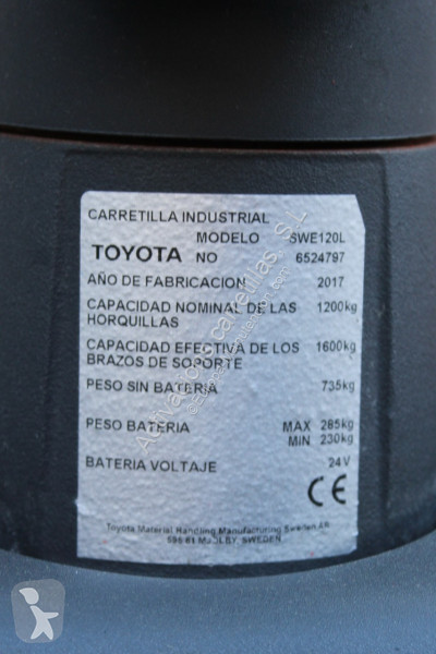 مرفاع شوكي BT SWE 120 L
