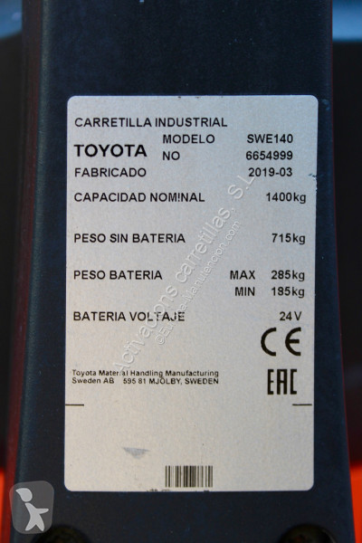 Стакер BT SWE 140