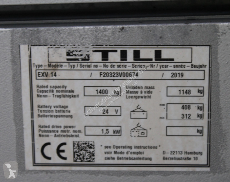 Штабелёр Still EXV 14 LI-ION