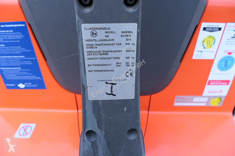 Apilador BT SWE 080L