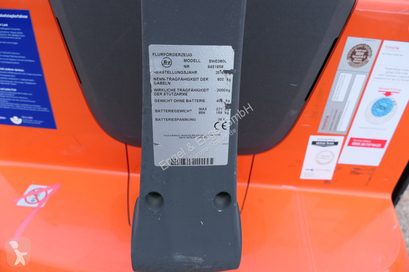 Apilador BT SWE 080L Batterie 26/2024