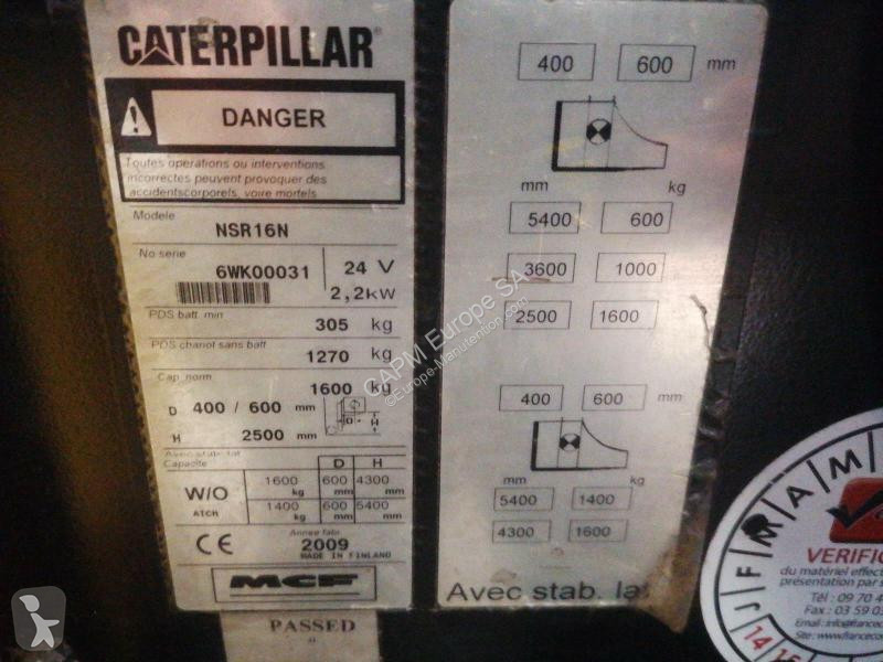 Electrotranspalet Caterpillar  NSR16N