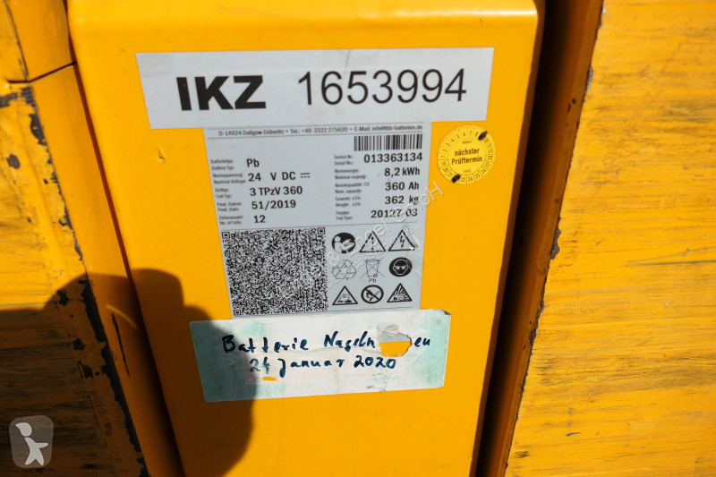 Gerbeur Jungheinrich ESE 220 Batterie 51/2019