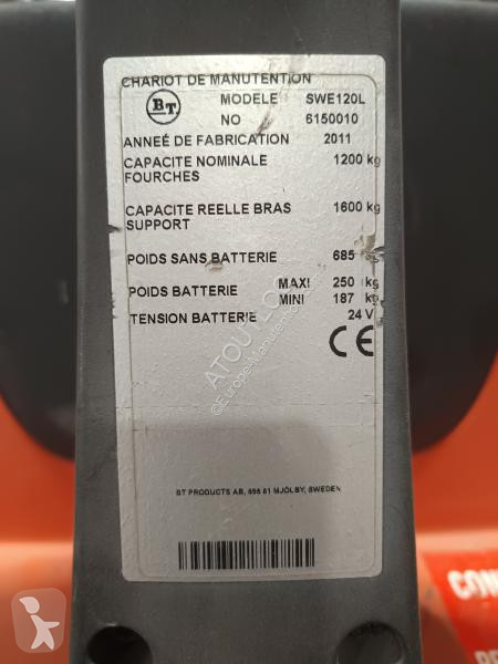 Apilador BT SWE120L