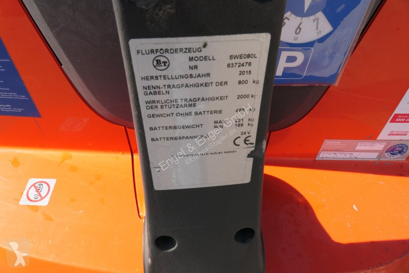 Apilador BT SWE 080L