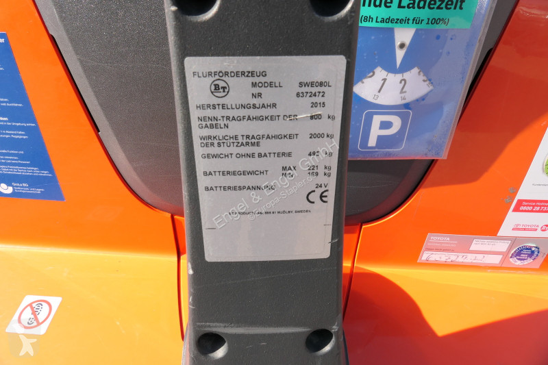 Apilador BT SWE 080L