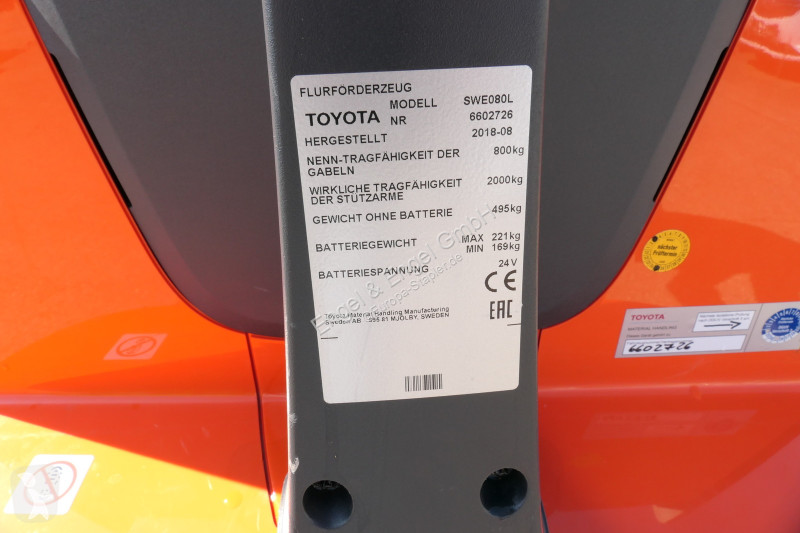 Gerbeur Toyota SWE 080L