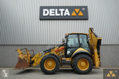Traktor med grab Caterpillar 444F