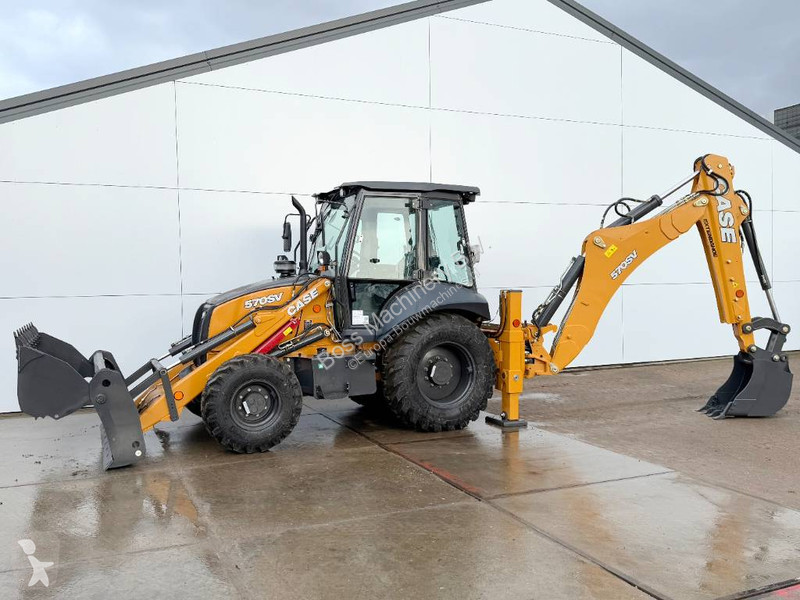 Traktor med grab Case 570SV 4WD - 4/1 Bucket /...