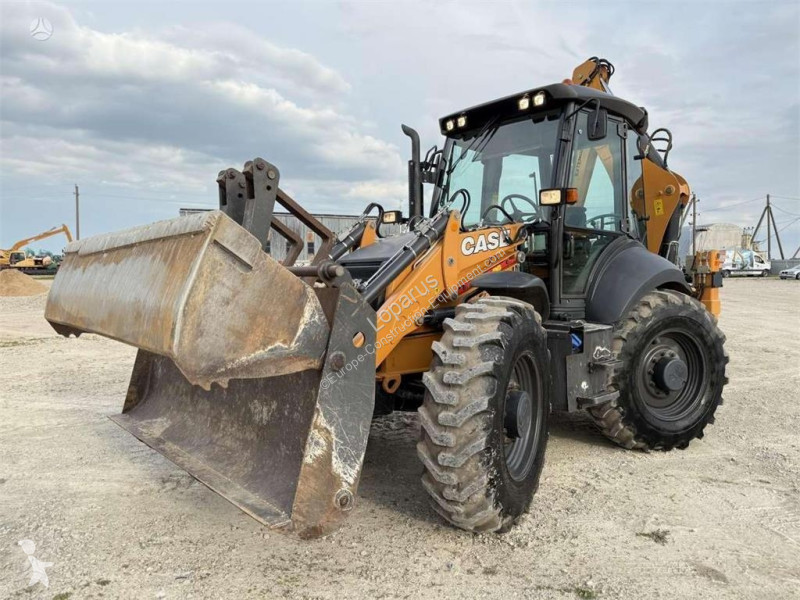Traktor med grab Case